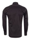 Textured Plain Mens Long Sleeved Shirt SL 7478 - Thumbnail